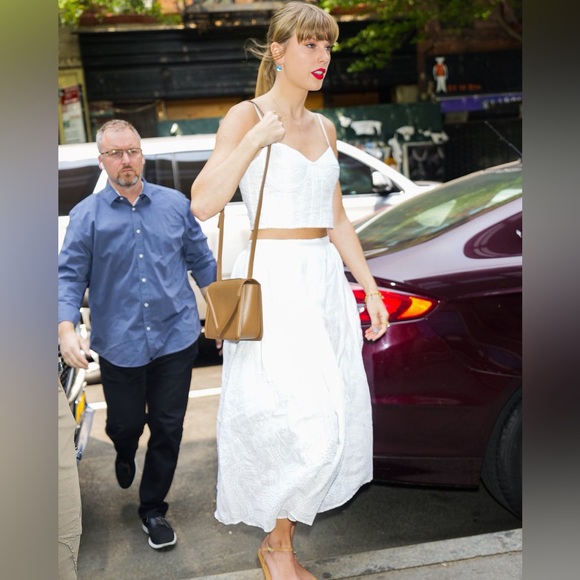 Polo Ralph Lauren® Eyelet Linen Bustier Corset Top - White - 8 - Picture 7 of 7